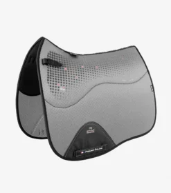 Premier Equine Close Contact Airtechnology Anti-Slip Dressage Square Grey