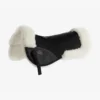 Premier Equine Airtechnology Shockproof Wool Half Pad - Black/Natural Wool