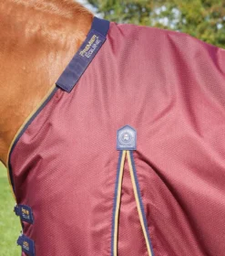 Premier Equine Akoni 0g Turnout With Classic Neck Cover Wine 8 Premier Equine Akoni 0g Turnout With Classic Neck Cover Wine -Lemieux Shop Akoni Stratus 0g Burgundy 4
