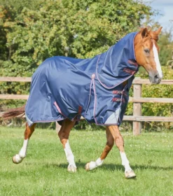Premier Equine Akoni 0g Turnout With Classic Neck Cover Navy