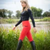 Premier Equine Alexa Ladies Riding Tights Red