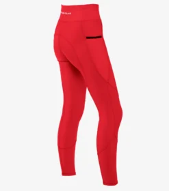 Premier Equine Alexa Ladies Riding Tights Red 8 Premier Equine Alexa Ladies Riding Tights Red -Lemieux Shop Alexa Ladies Gel Full Seat Riding Breeches Red 4