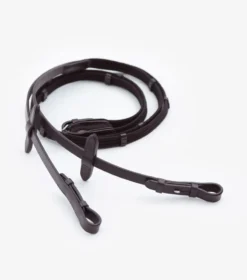 Premier Equine Altare Web Reins Brown