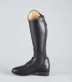 Premier Equine Anima Junior Synthetic Field Tall Riding Boot Black -Lemieux Shop Anima204