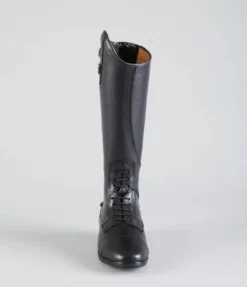 Premier Equine Anima Junior Synthetic Field Tall Riding Boot Black -Lemieux Shop Anima205