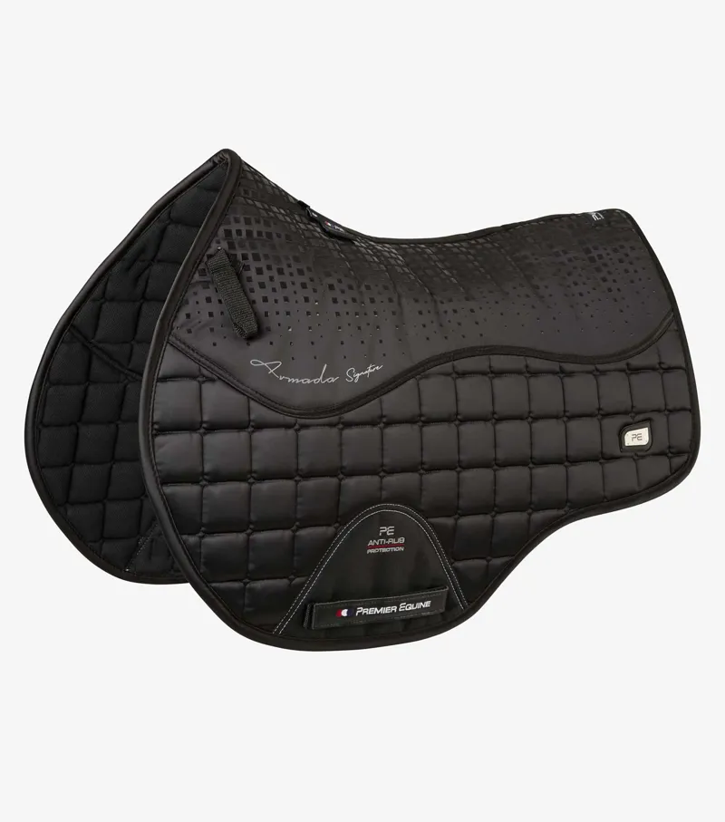 Premier Equine Armada Close Contact GP/Jump Square Black 1 Premier Equine Armada Close Contact GP/Jump Square Black