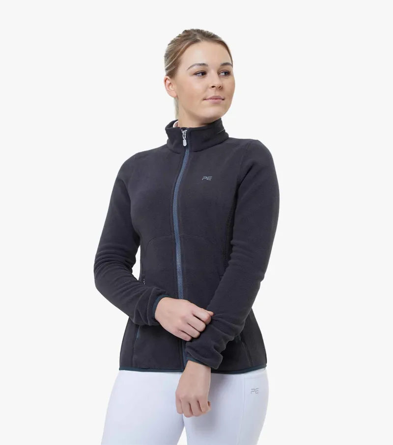 Premier Equine Ascendo Microfleece Riding Top Grey 2 Premier Equine Ascendo Microfleece Riding Top Grey - Image 2