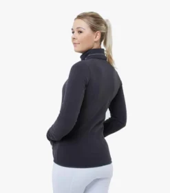 Premier Equine Ascendo Microfleece Riding Top Grey 8 Premier Equine Ascendo Microfleece Riding Top Grey -Lemieux Shop Ascendo Ladies Micro Fleece Grey 3