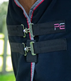 Premier Equine Asure Fleece Rug Black 8 Premier Equine Asure Fleece Rug Black -Lemieux Shop Asure Fleece Cooler Black 3