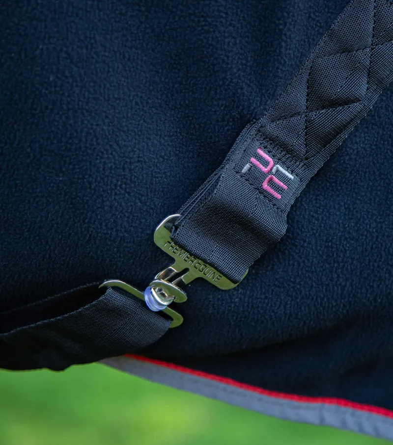 Premier Equine Asure Fleece Rug Black 4 Premier Equine Asure Fleece Rug Black - Image 4