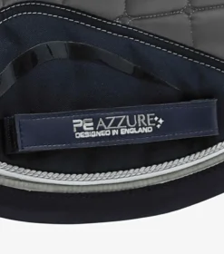 Premier Equine Azzure Anti-Slip Satin Dressage Square Grey -Lemieux Shop Azzure Anti Slip Satin Dressage Square Grey 5