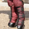 Premier Equine Ballistic Knee Pro-Tech Horse Travel Boots Burgundy