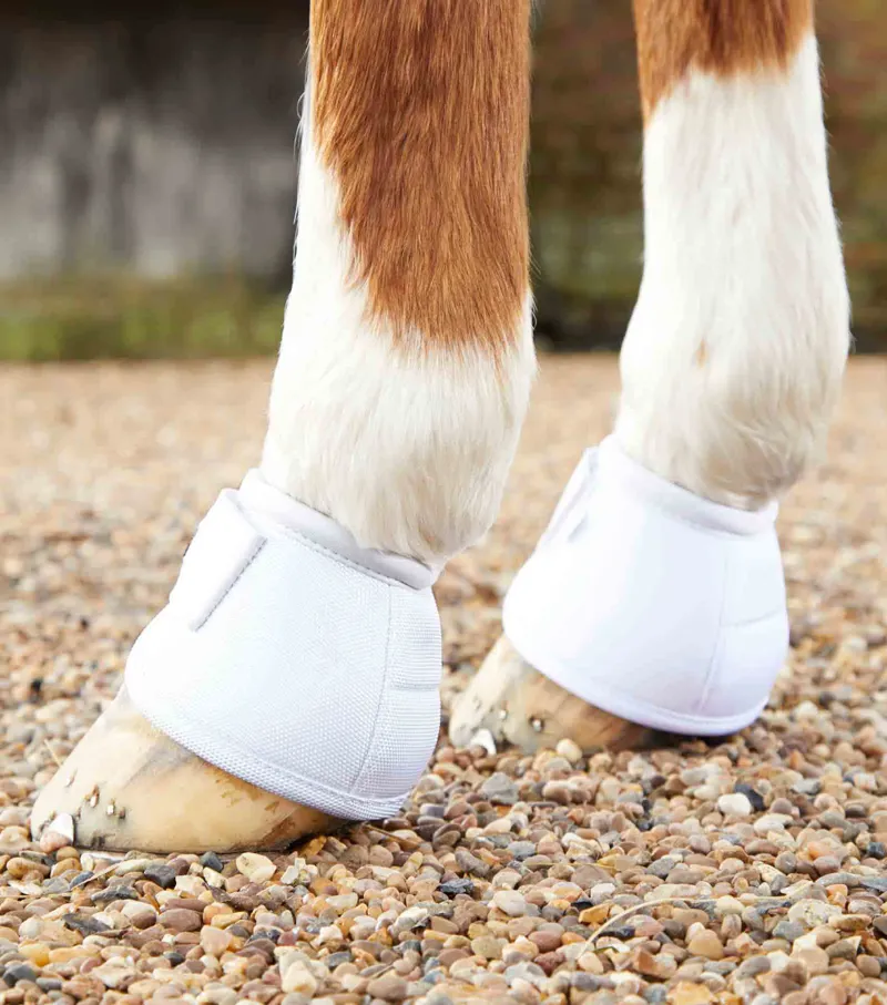 Premier Equine Ballistic No-Turn Over Reach Boots White 2 Premier Equine Ballistic No-Turn Over Reach Boots White - Image 2
