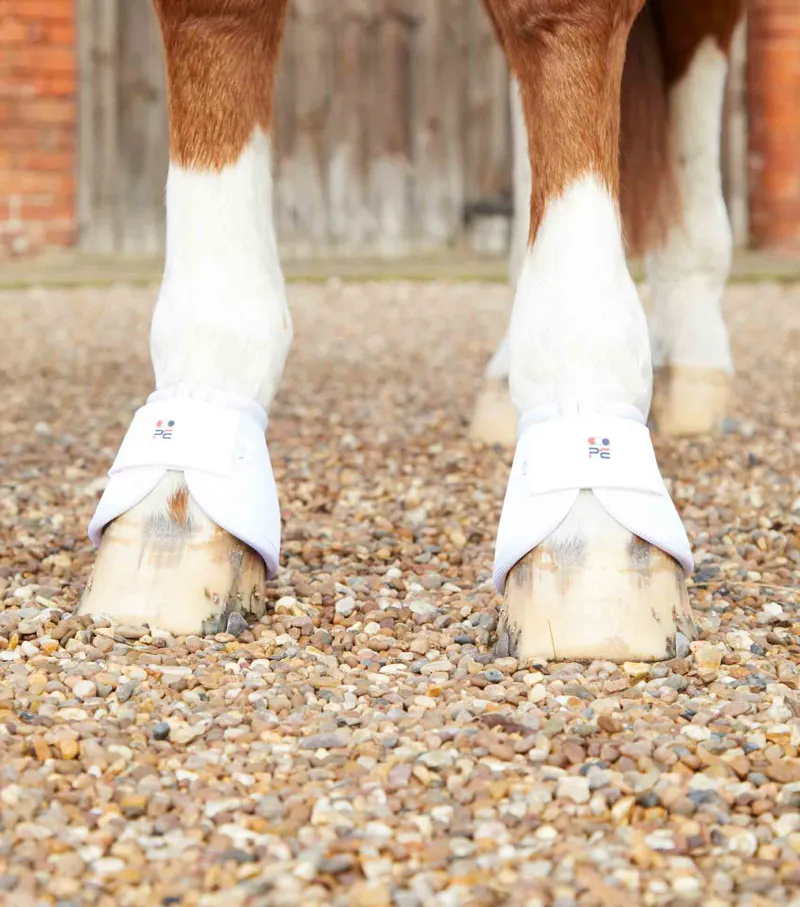 Premier Equine Ballistic No-Turn Over Reach Boots White 3 Premier Equine Ballistic No-Turn Over Reach Boots White - Image 3