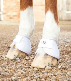 Premier Equine Ballistic No-Turn Over Reach Boots White 7 Premier Equine Ballistic No-Turn Over Reach Boots White -Lemieux Shop Ballistic No Turn Over Reach Boots White 4