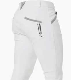 Premier Equine Barusso Men's Gel Knee Breeches White 8 Premier Equine Barusso Men's Gel Knee Breeches White -Lemieux Shop Barusso Mens Gel Knee Breech White 1