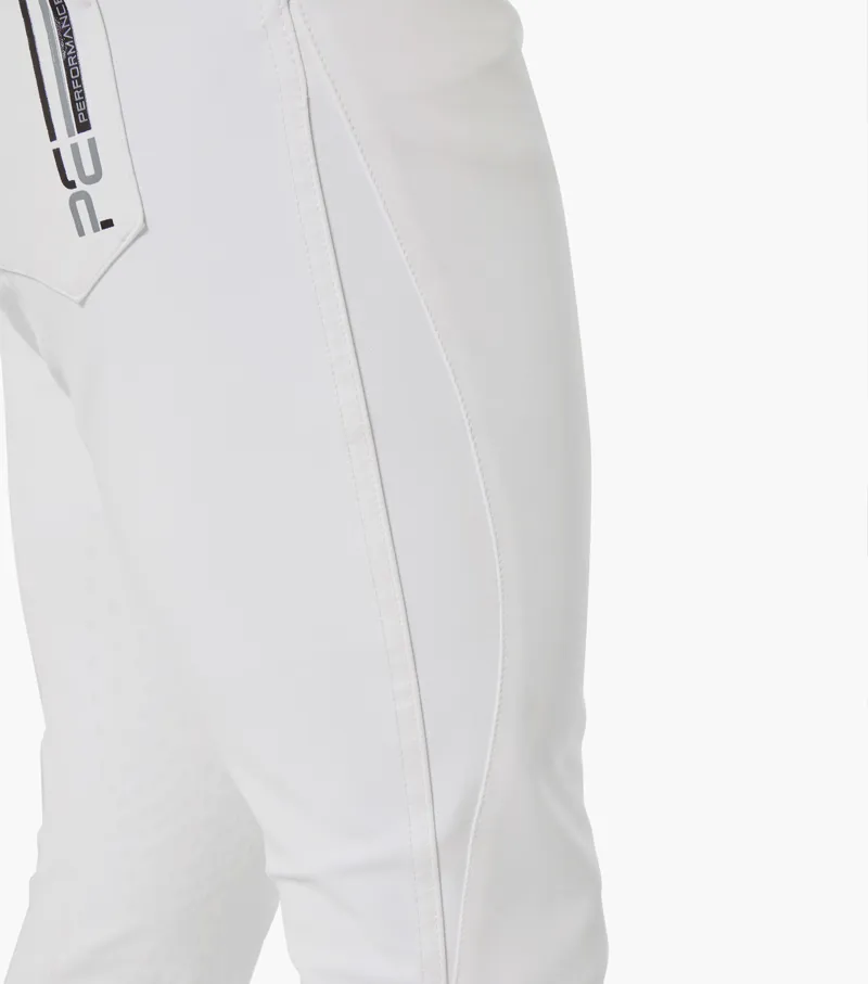 Premier Equine Barusso Men's Gel Knee Breeches White 6 Premier Equine Barusso Men's Gel Knee Breeches White - Image 6