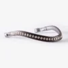 Premier Equine Bellissima Shaped Diamante Browband Brown