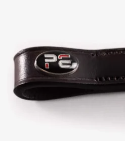 Premier Equine Bergamo Shaped Diamante Browband Brown -Lemieux Shop Bergamo Shaped Diamante Browband Brown Leather 4