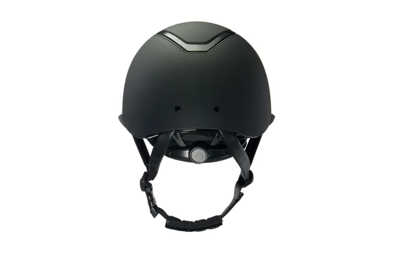 Charles Owen EQx Kylo Riding Helmet - Black Matte/Black Gloss Wide Peak With MIPS 2 Charles Owen EQx Kylo Riding Helmet - Black Matte/Black Gloss Wide Peak With MIPS - Image 2