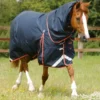 Premier Equine Buster 100g Turnout Rug With Snug-Fit Neck Cover Navy