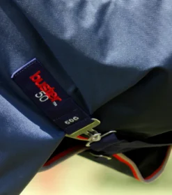 Premier Equine Buster 50g Turnout Rug With Snug-Fit Neck Cover Navy 10 Premier Equine Buster 50g Turnout Rug With Snug-Fit Neck Cover Navy -Lemieux Shop Buster 50 Turnout Rug Navy 5