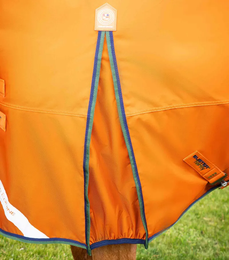 Premier Equine Buster Hardy 400g Half Neck Turnout Rug Burnt Orange 3 Premier Equine Buster Hardy 400g Half Neck Turnout Rug Burnt Orange - Image 3
