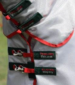 Premier Equine Buster Stay-Dry Super Lite Fly Rug With Surcingles Green -Lemieux Shop Buster Stay Dry Super Lite Fly Rug Green 3