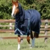 Premier Equine Buster Storm 100g Combo Turnout Rug With Snug-Fit Neck Navy