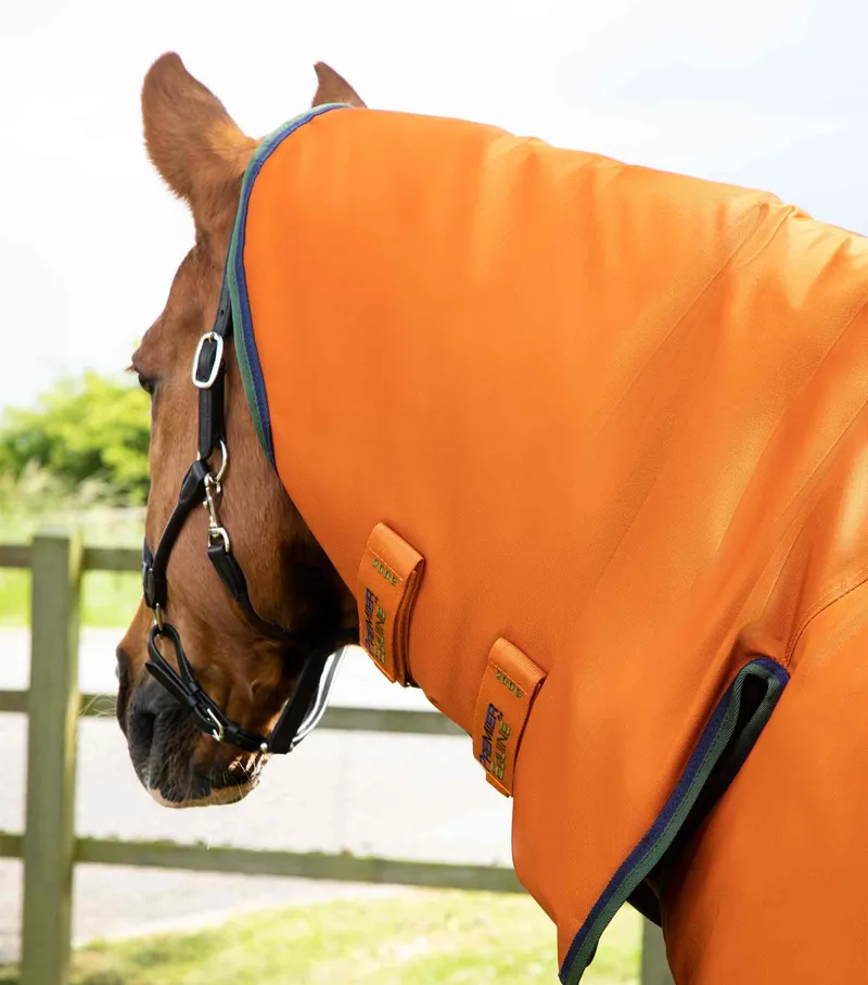 Premier Equine Buster Storm 400g Combo Turnout Rug With Classic Neck Burnt Orange 2 Premier Equine Buster Storm 400g Combo Turnout Rug With Classic Neck Burnt Orange - Image 2