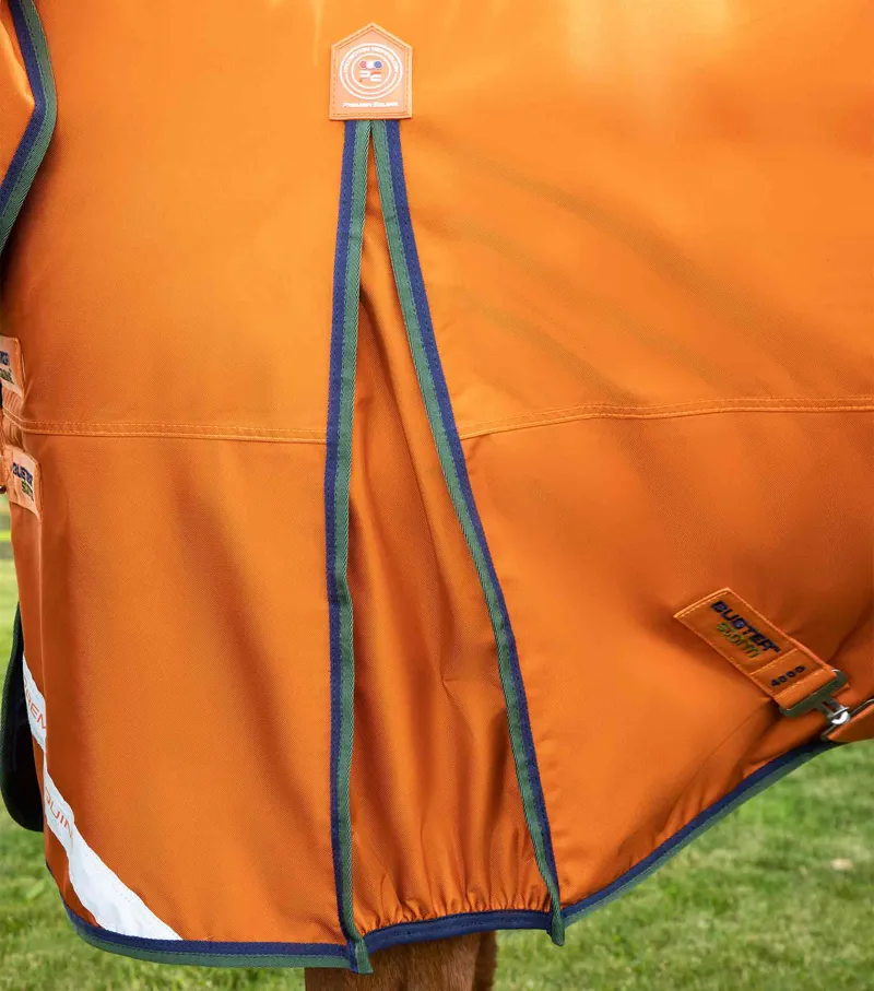 Premier Equine Buster Storm 400g Combo Turnout Rug With Classic Neck Burnt Orange 4 Premier Equine Buster Storm 400g Combo Turnout Rug With Classic Neck Burnt Orange - Image 4