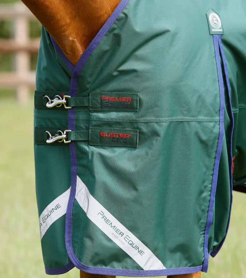 Premier Equine Buster Zero Original Turnout Rug Green 3 Premier Equine Buster Zero Original Turnout Rug Green - Image 3