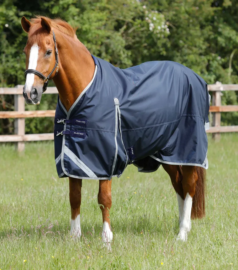 Premier Equine Buster Zero Original Turnout Rug Navy 1 Premier Equine Buster Zero Original Turnout Rug Navy