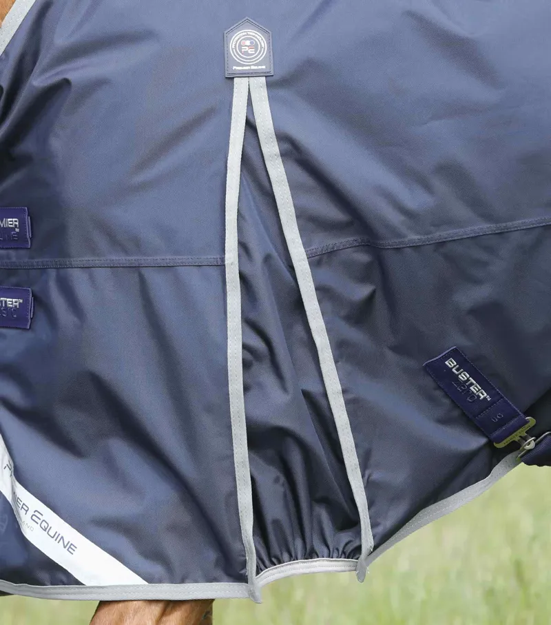 Premier Equine Buster Zero Original Turnout Rug Navy 4 Premier Equine Buster Zero Original Turnout Rug Navy - Image 4