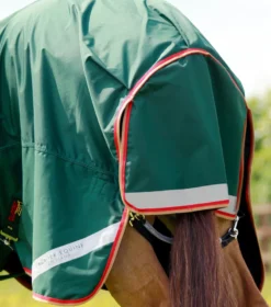 Premier Equine Buster Zero Turnout Rug With Classic Neck Cover Green -Lemieux Shop Buster Zero Turnout Rug Green 6