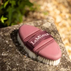 LeMieux Flexi Goat Hair Body Brush Orchid -Lemieux Shop C8ENmzLA