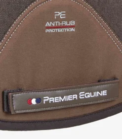 Premier Equine CC Airtechnology Shockproof Wool Pad - Dressage Brown/Brown Wool -Lemieux Shop CLC0B31