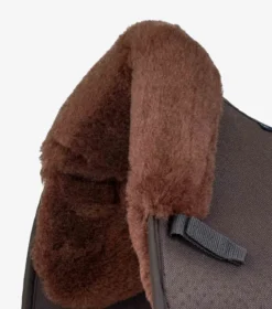 Premier Equine CC Airtechnology Shockproof Wool Pad - Dressage Brown/Brown Wool -Lemieux Shop CLOSE 3 3
