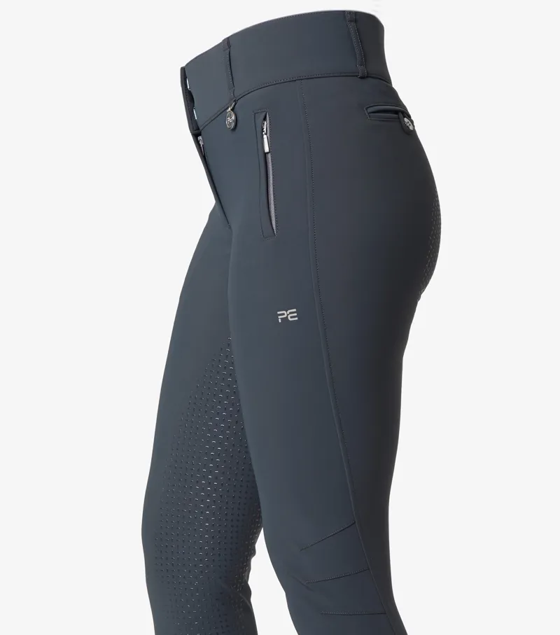 Premier Equine Carapello Ladies Full Seat Gel Riding Breeches Anthracite 5 Premier Equine Carapello Ladies Full Seat Gel Riding Breeches Anthracite - Image 5