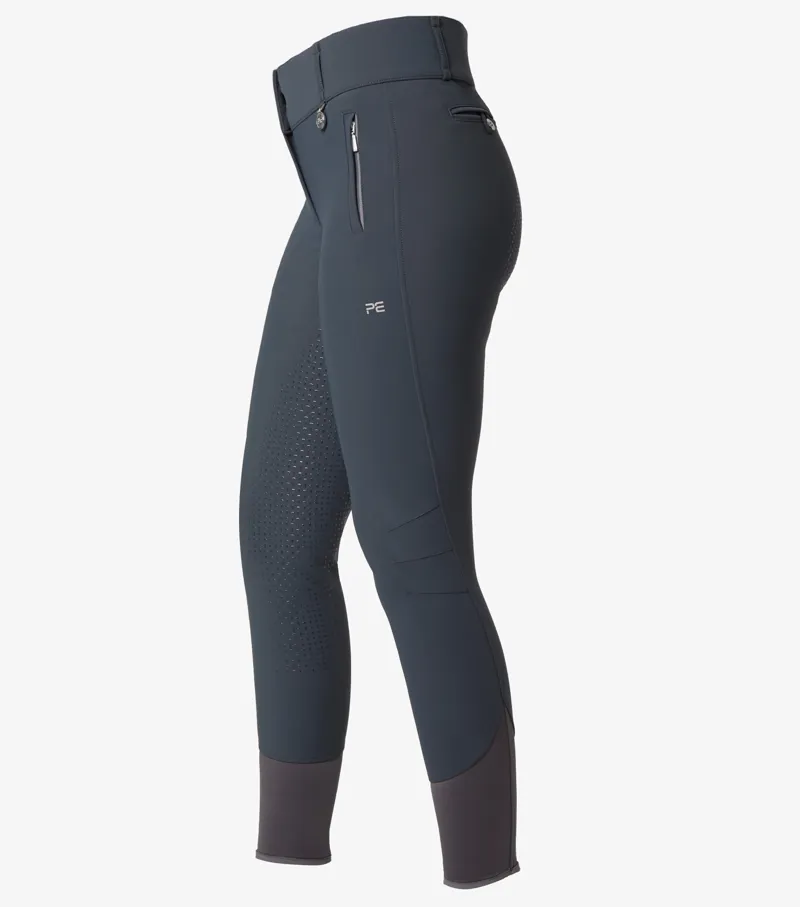Premier Equine Carapello Ladies Full Seat Gel Riding Breeches Anthracite 2 Premier Equine Carapello Ladies Full Seat Gel Riding Breeches Anthracite - Image 2