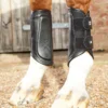 Premier Equine Carbon Air-Tech Double Locking Brushing Boots Black