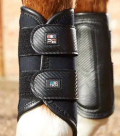 Premier Equine Carbon Air-Tech Double Locking Brushing Boots Black 8 Premier Equine Carbon Air-Tech Double Locking Brushing Boots Black -Lemieux Shop Carbon Air Tech Double Locking Brushing Boot Black 3