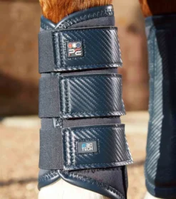 Premier Equine Carbon Air-Tech Single Locking Brushing Boots Navy -Lemieux Shop Carbon Air Tech Single Locking Brushing Boot Navy 3