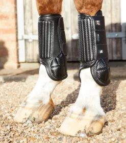 Premier Equine Carbon Tech Air Flex Eventing Front Boots Black