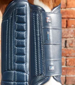 Premier Equine Carbon Tech Air Flex Eventing Hind Boots Navy -Lemieux Shop Carbon Tech Air Flex Eventing Boots Navy Hind 3