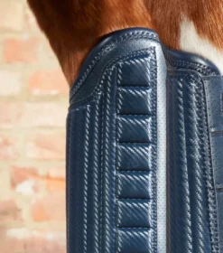 Premier Equine Carbon Tech Air Flex Eventing Hind Boots Navy -Lemieux Shop Carbon Tech Air Flex Eventing Boots Navy Hind 4