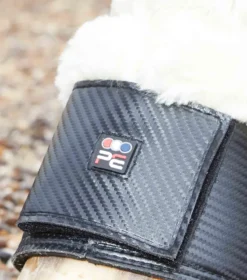 Premier Equine Carbon Tech Techno Wool Over Reach Boots Black 6 Premier Equine Carbon Tech Techno Wool Over Reach Boots Black -Lemieux Shop Carbon Tech Techno Wool Over Reach Boot Black 3