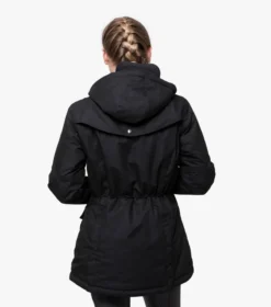 Premier Equine Cascata Ladies Waterproof Jacket Black -Lemieux Shop Cascata Ladies Jacket Black Web 3