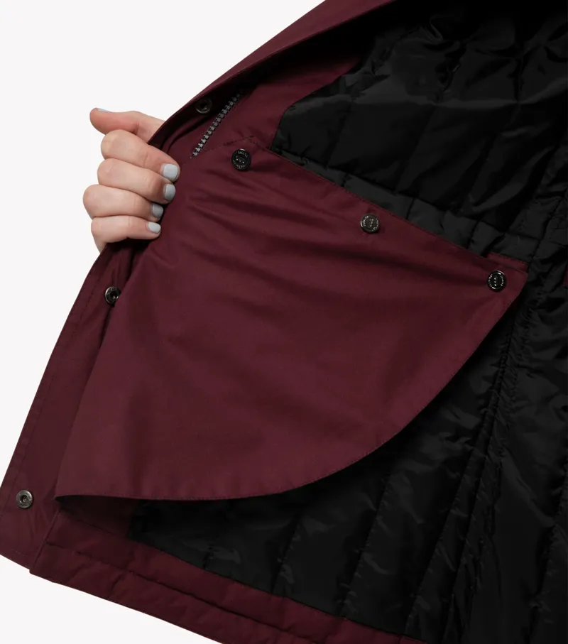 Premier Equine Cascata Ladies Waterproof Jacket Wine 5 Premier Equine Cascata Ladies Waterproof Jacket Wine - Image 5