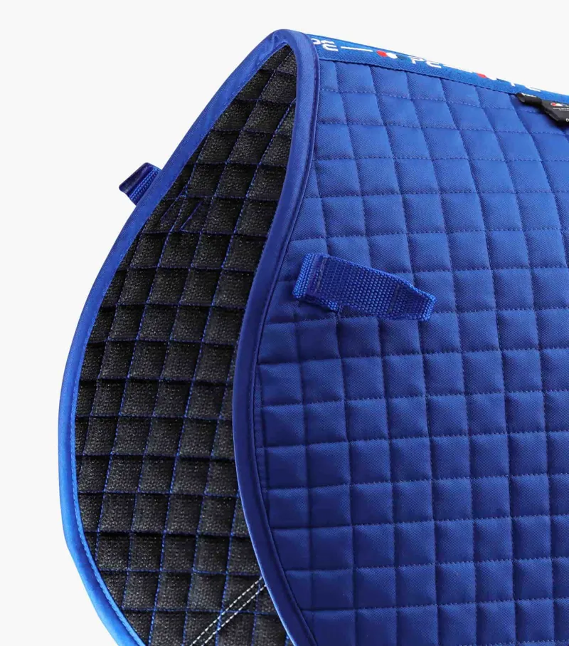 Premier Equine Close Contact Cotton Cross Country Saddle Pad Royal Blue 3 Premier Equine Close Contact Cotton Cross Country Saddle Pad Royal Blue - Image 3